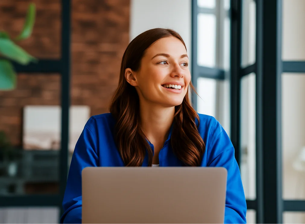 Hombre comparando tarifas de luz online 100 % verde de Factorenergia para calcular su ahorro y elegir entre tarifa fija o variable sin permanencia.