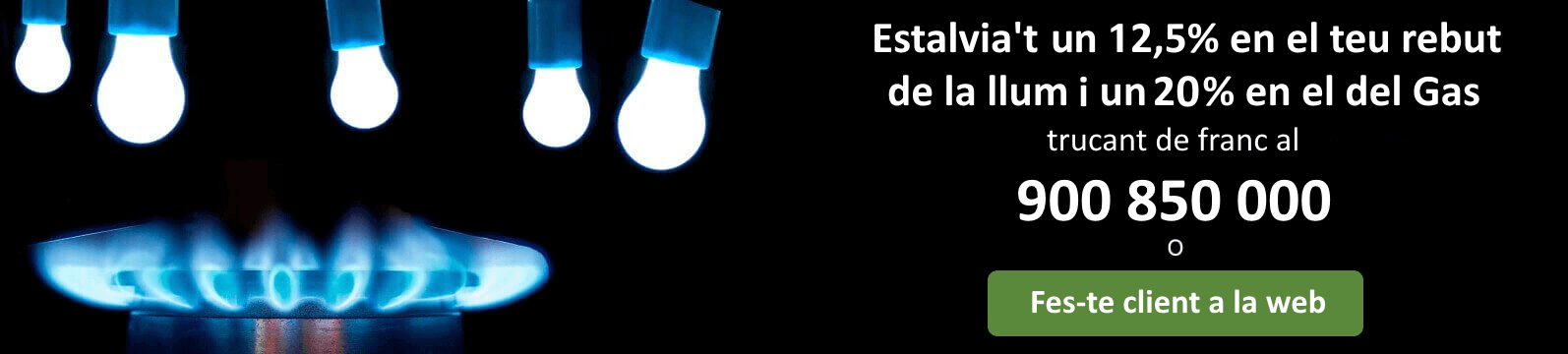 Estalviar a la factura de la llum i del gas