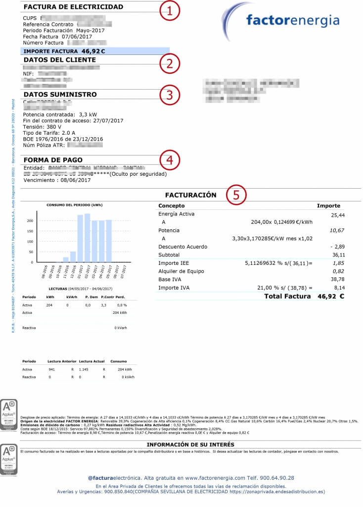 factura factorenergia