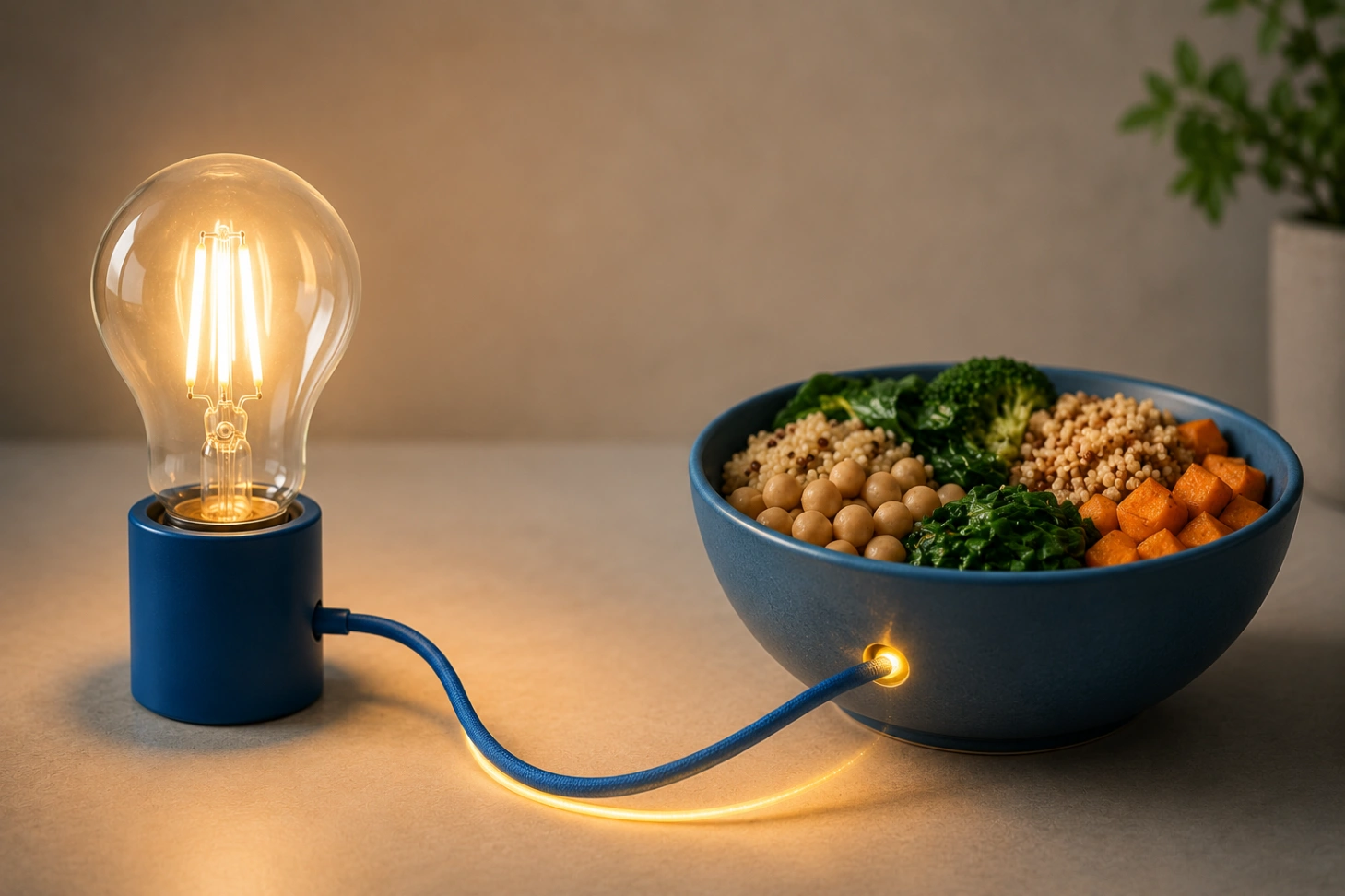 Producir comida con electricidad