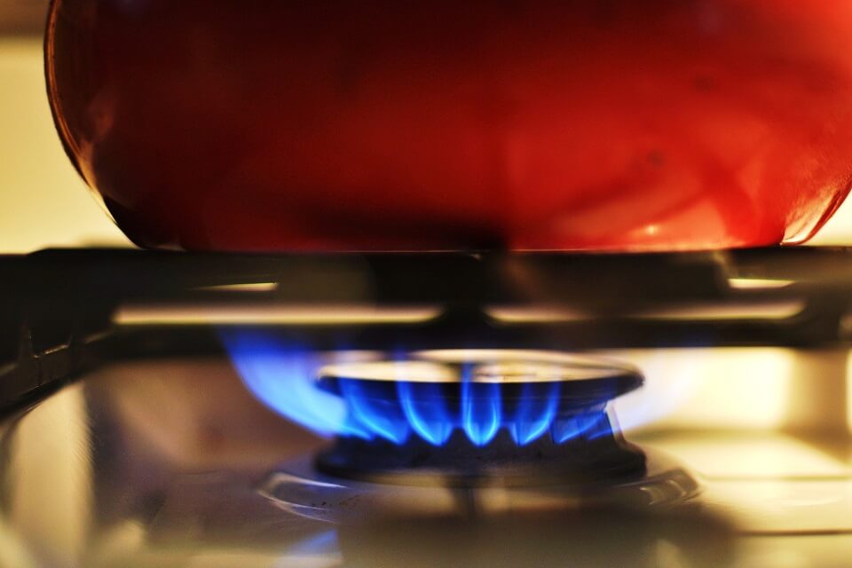 alta de gas