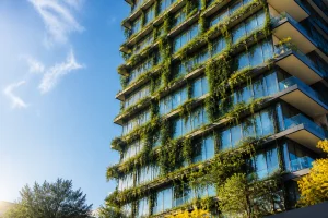 edificio verde