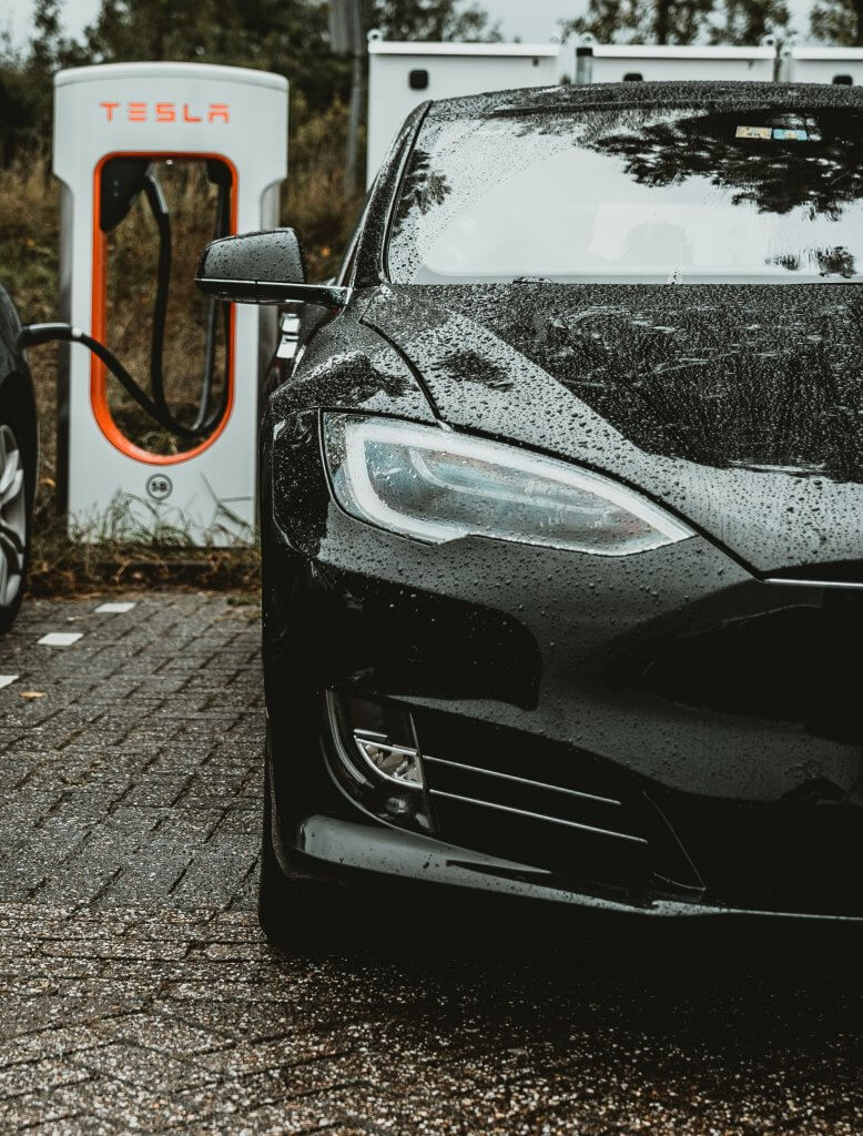 cargador para coche electrico tesla