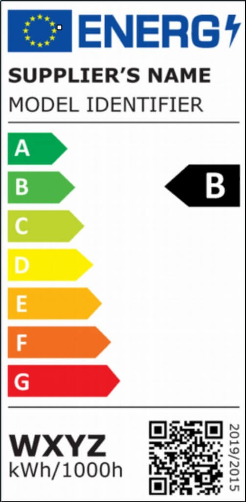 noves etiquetes d'eficiència energètica